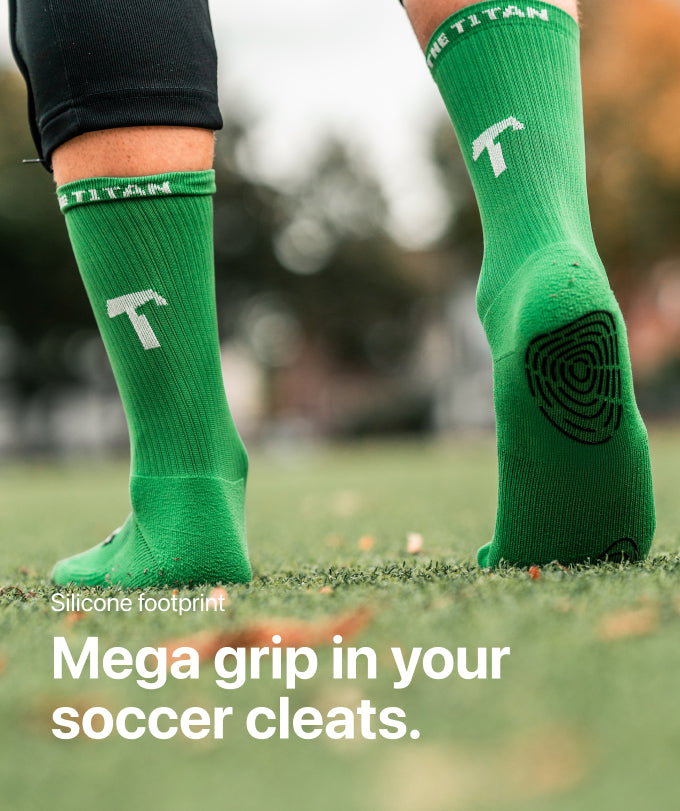 Meias Grip - verde
