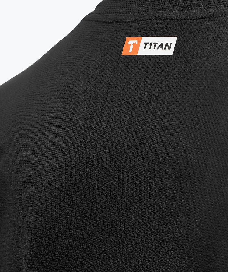 Camisa de aquecimento preta